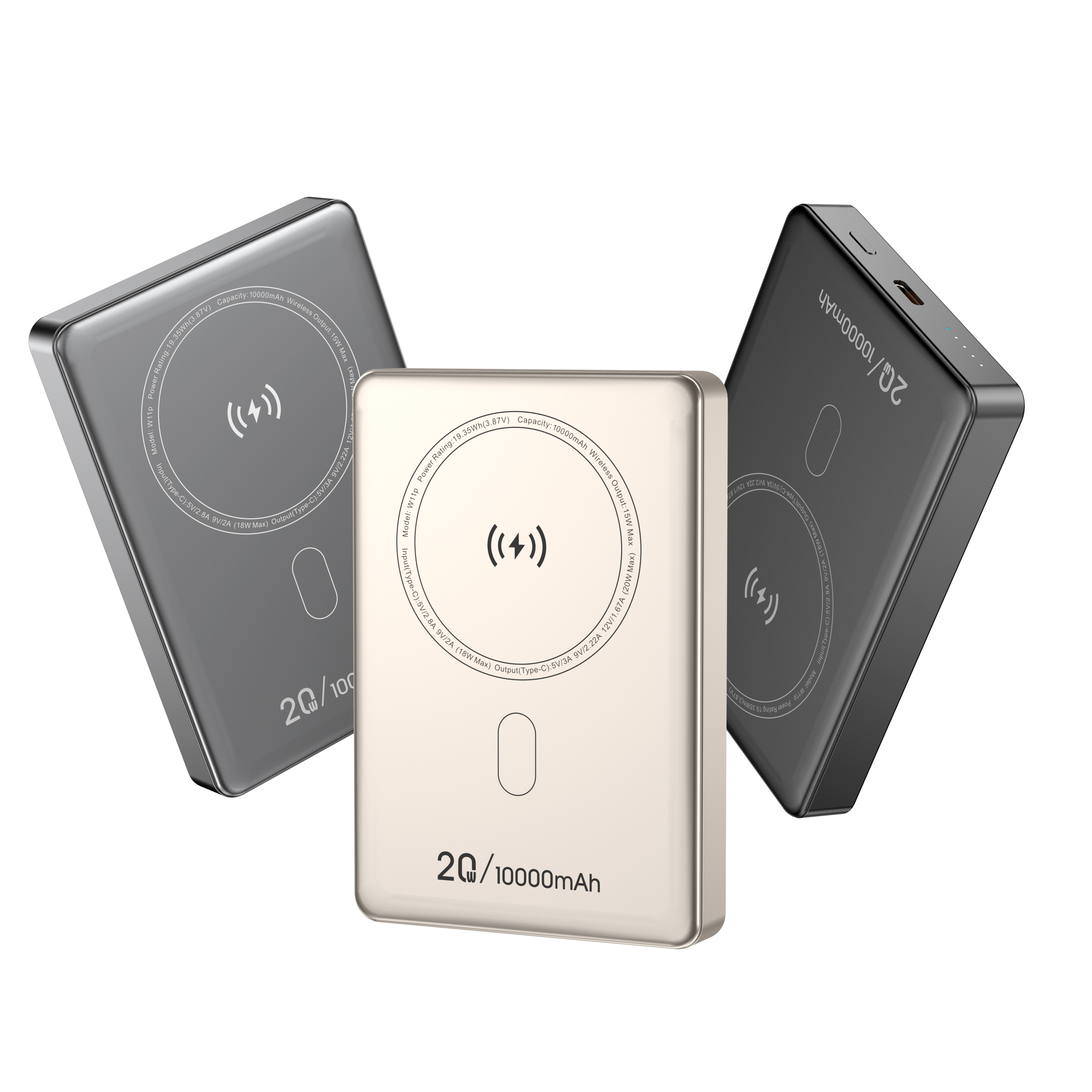 5000mAh/10000mAh Wireless charger power bank