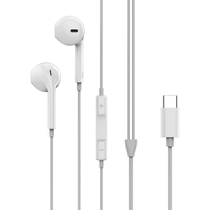 USB-C Earbuds for iPhone 16 Pro Max